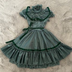 Teal/green ballet costume from Weissman
